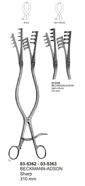 Self-Retaining Laminectomy Retractors